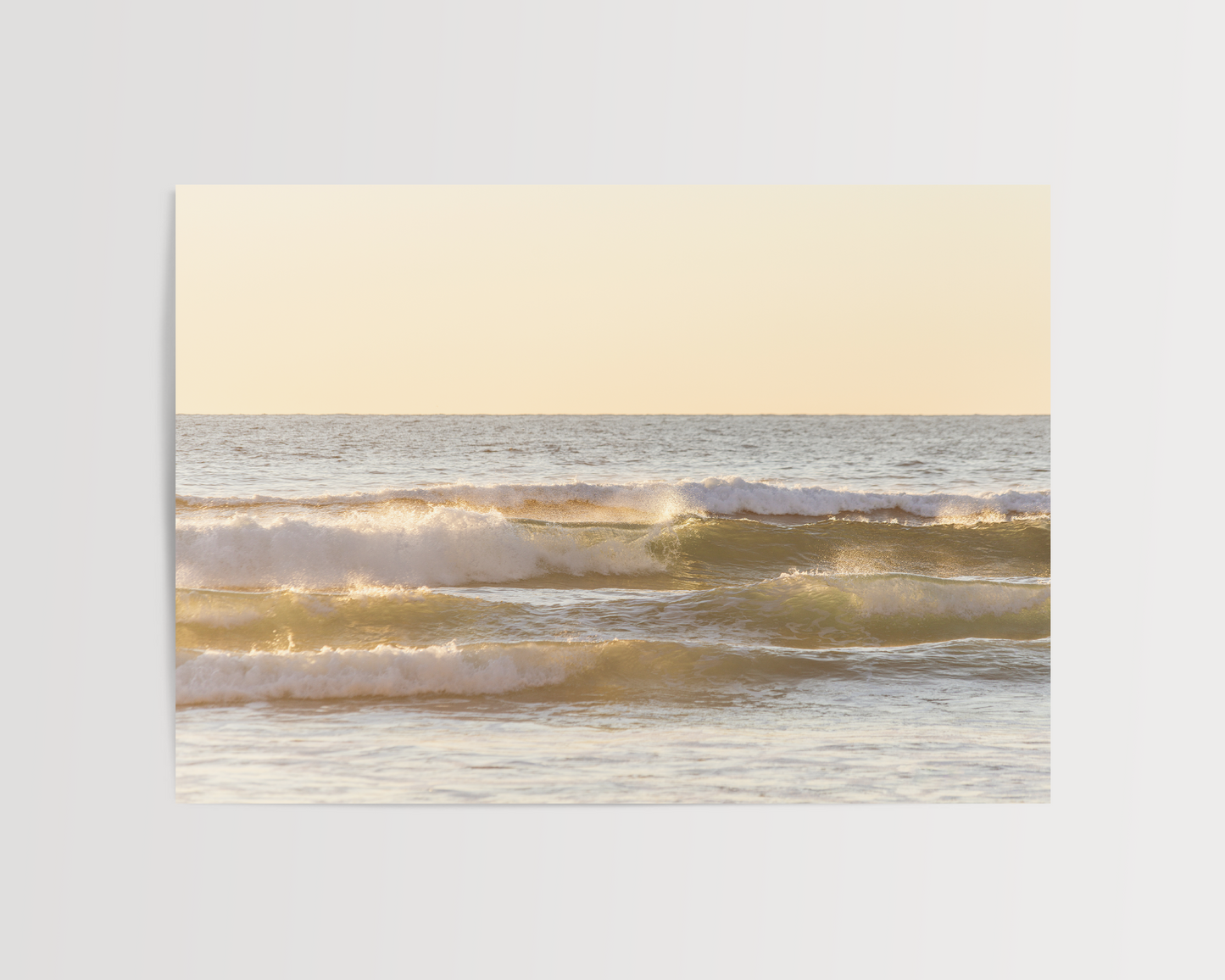 Wandbild "GOLDEN OCEAN"