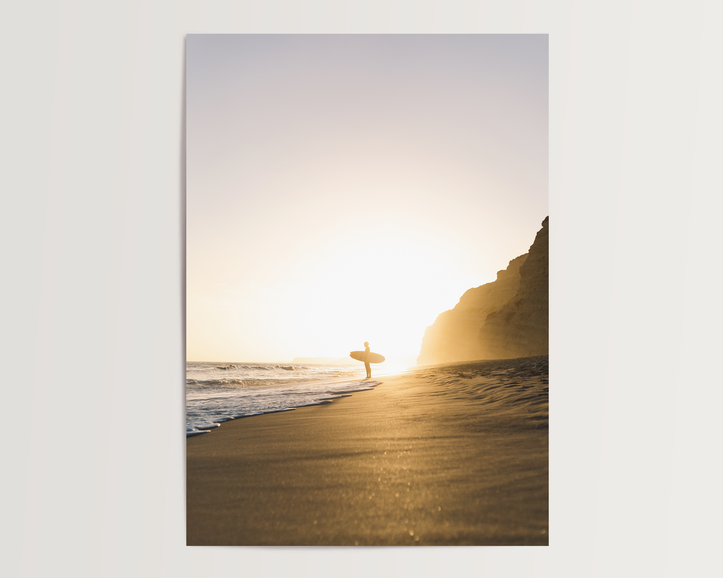 Wandbild "SURFING GLOW"