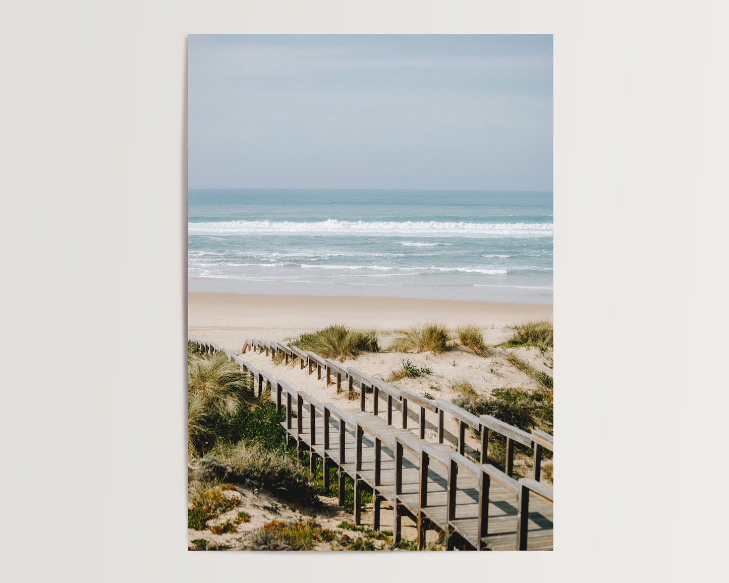 Wandbild "WAY TO THE SEA"