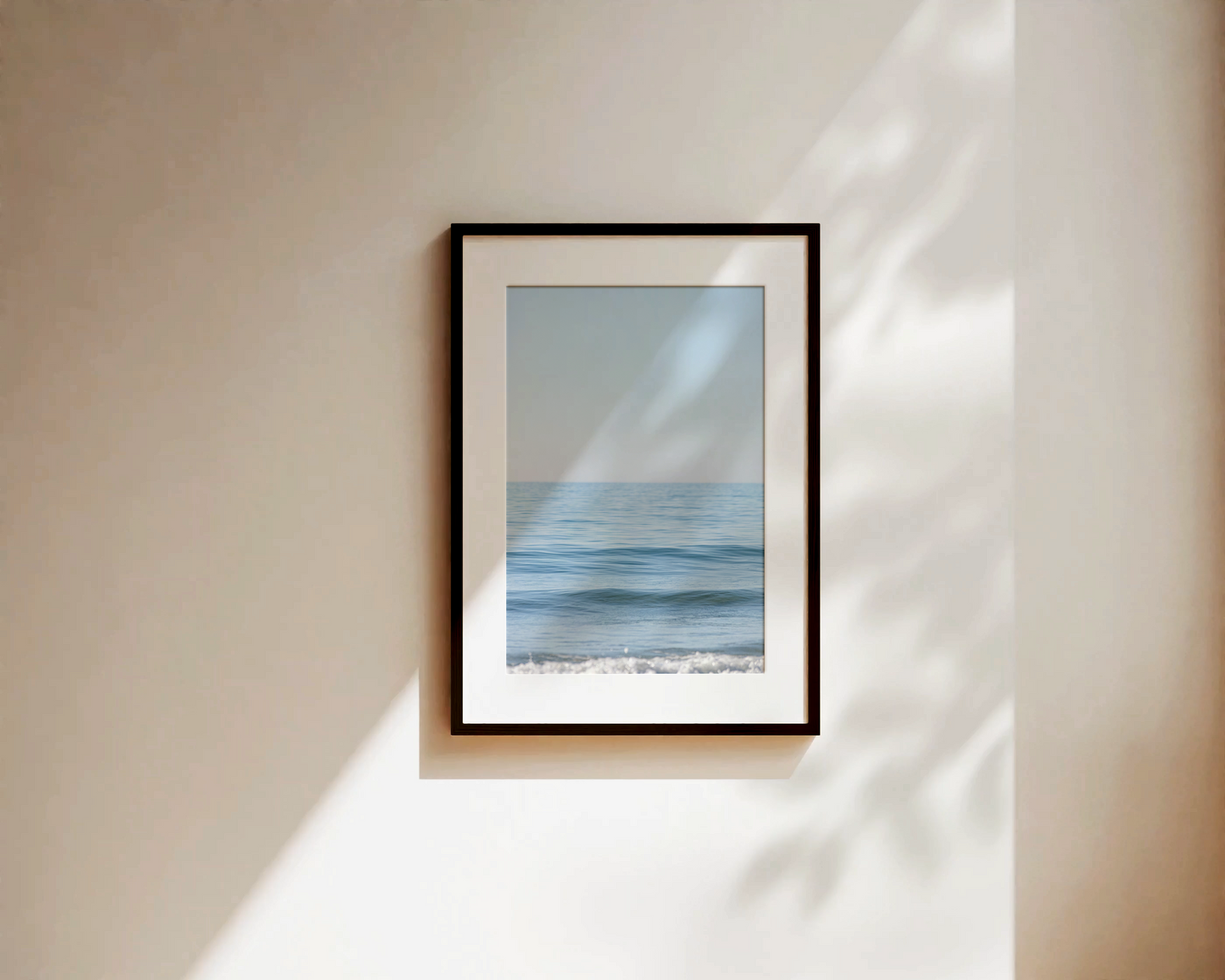 Wandbild "CALM BLUES"