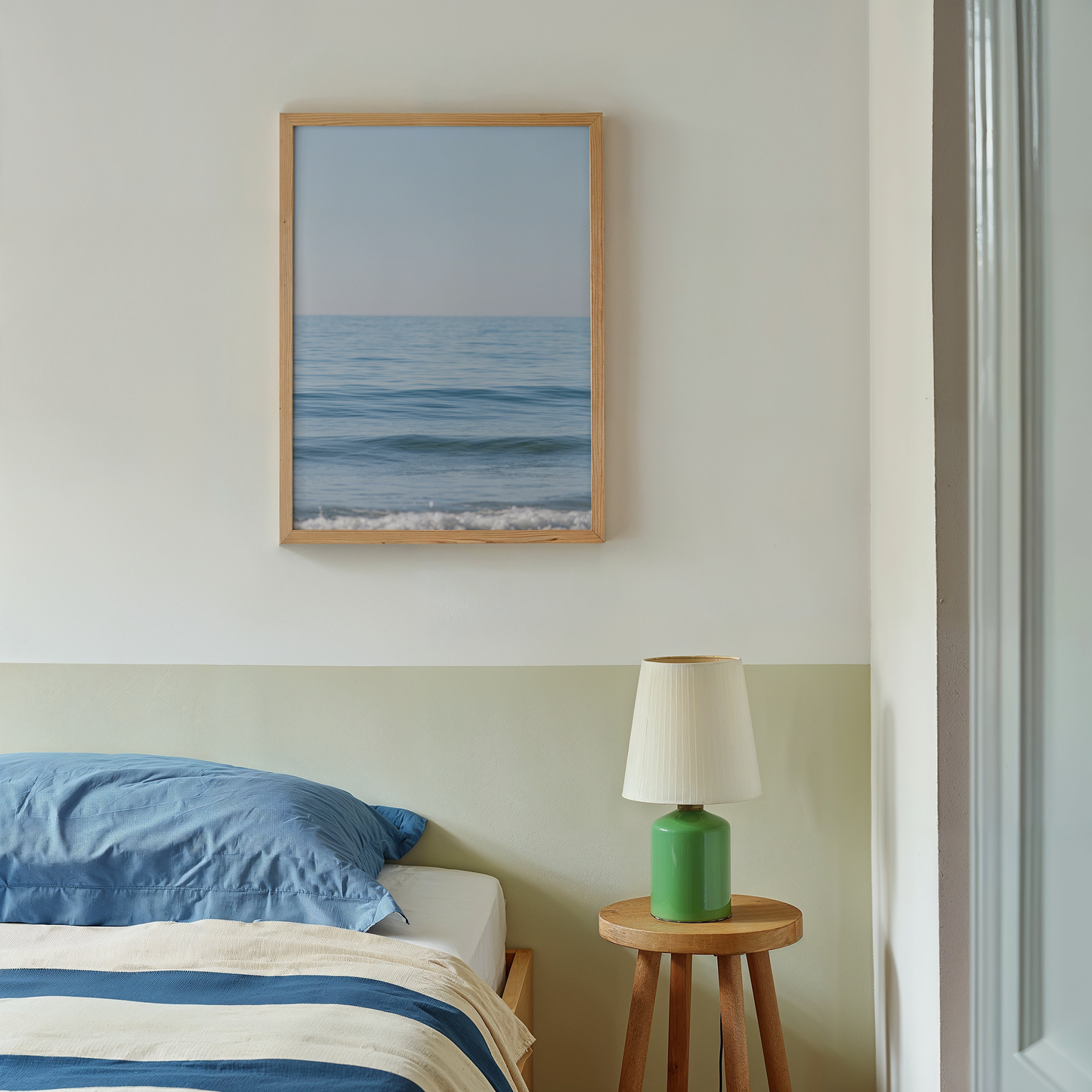 Wandbild "CALM BLUES"