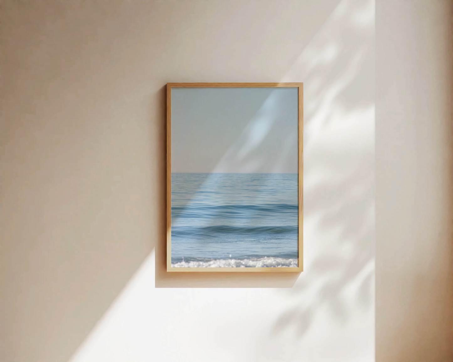 Wandbild "CALM BLUES"