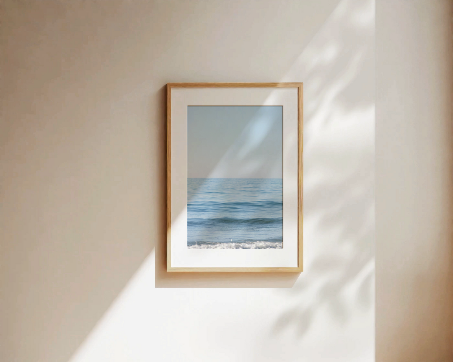 Wandbild "CALM BLUES"