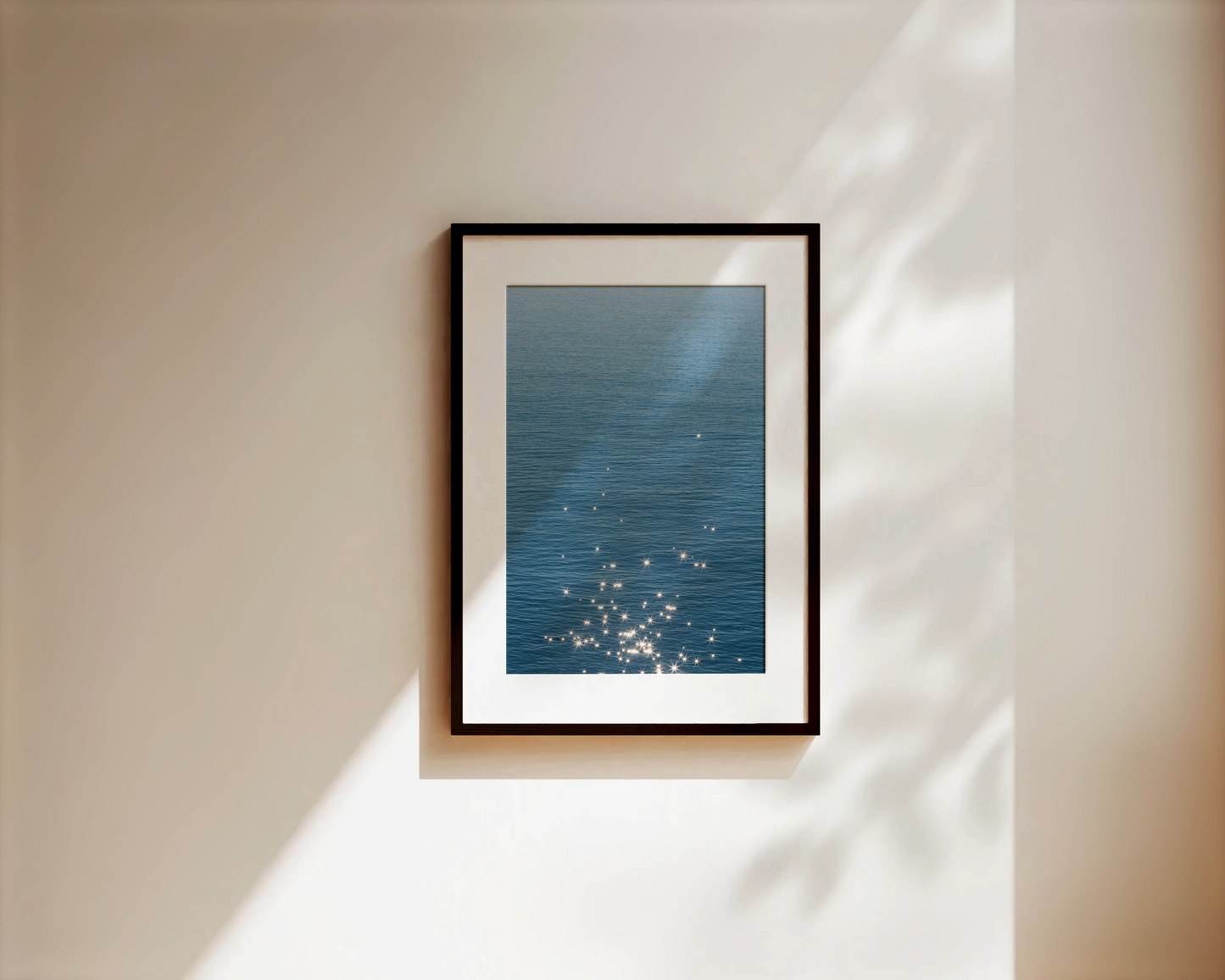 Wandbild "DANCING OCEAN DIAMONDS"