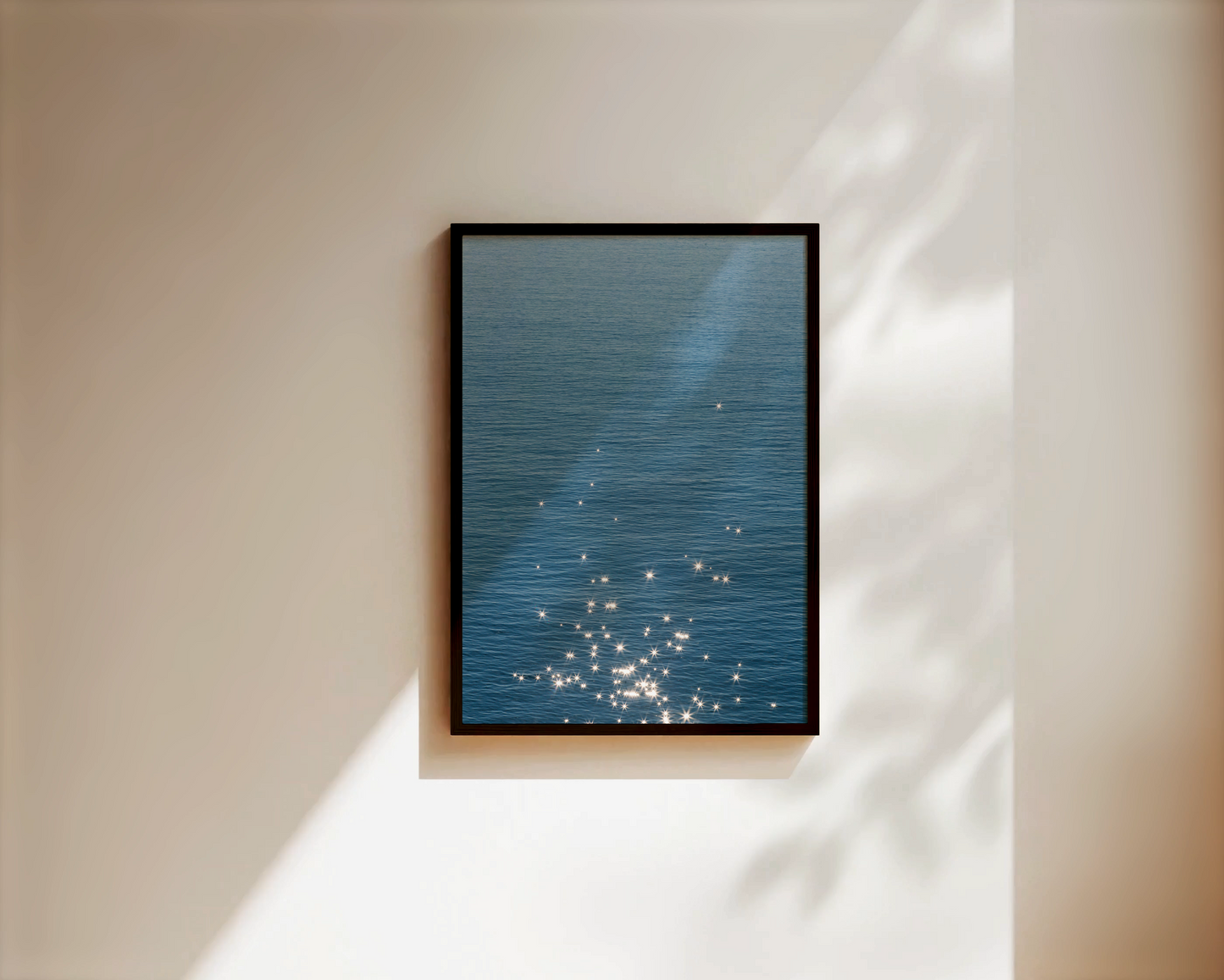 Wandbild "DANCING OCEAN DIAMONDS"