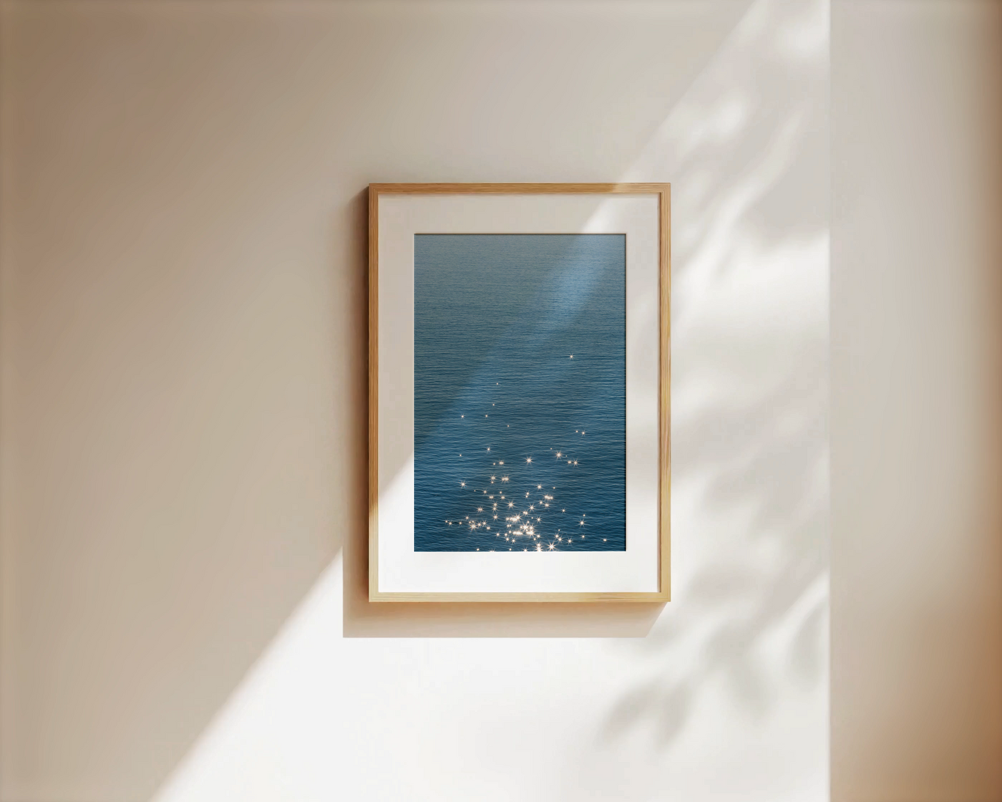Wandbild "DANCING OCEAN DIAMONDS"
