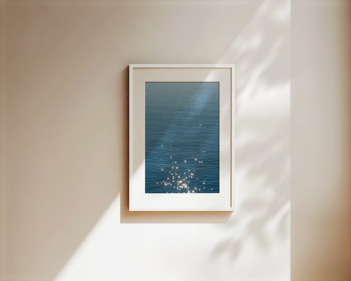 Wandbild "DANCING OCEAN DIAMONDS"