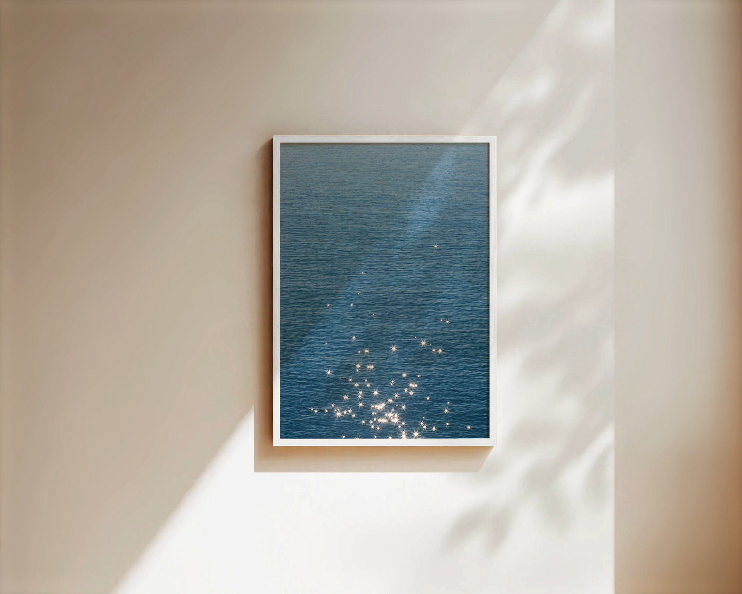 Wandbild "DANCING OCEAN DIAMONDS"