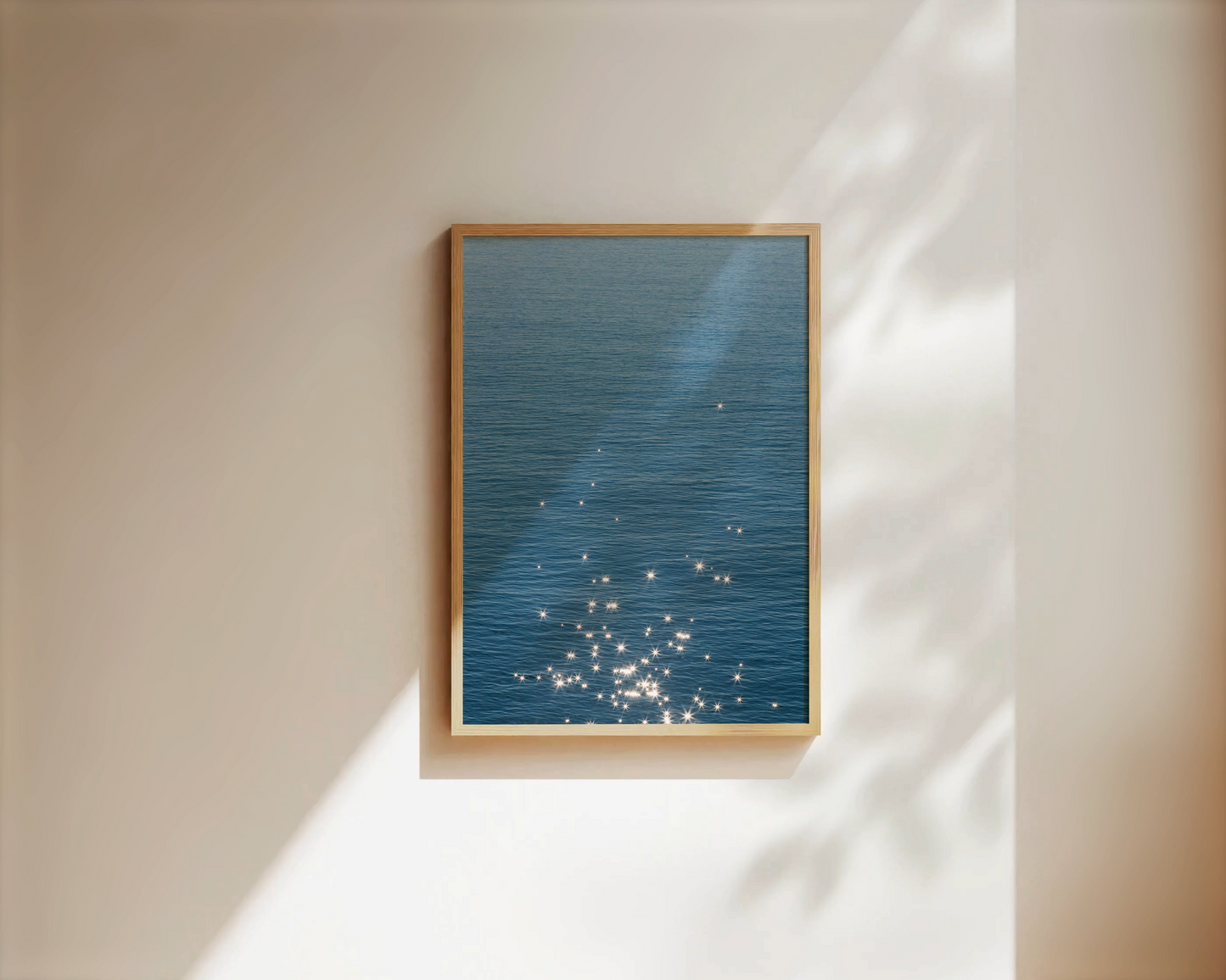Wandbild "DANCING OCEAN DIAMONDS"
