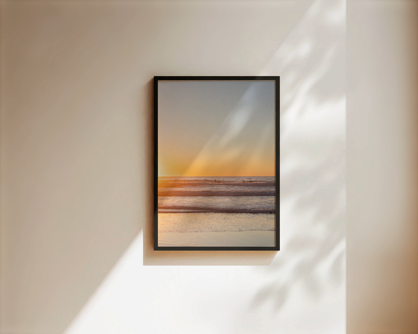 Wandbild "ORANGE OCEAN"
