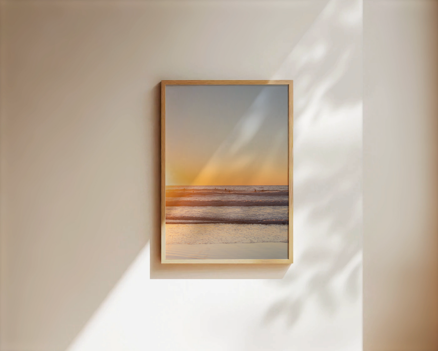 Wandbild "ORANGE OCEAN"