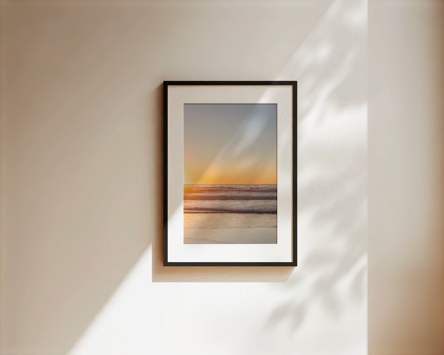 Wandbild "ORANGE OCEAN"