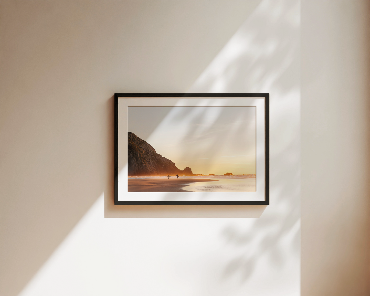 Wandbild "GLOWING SURFER"