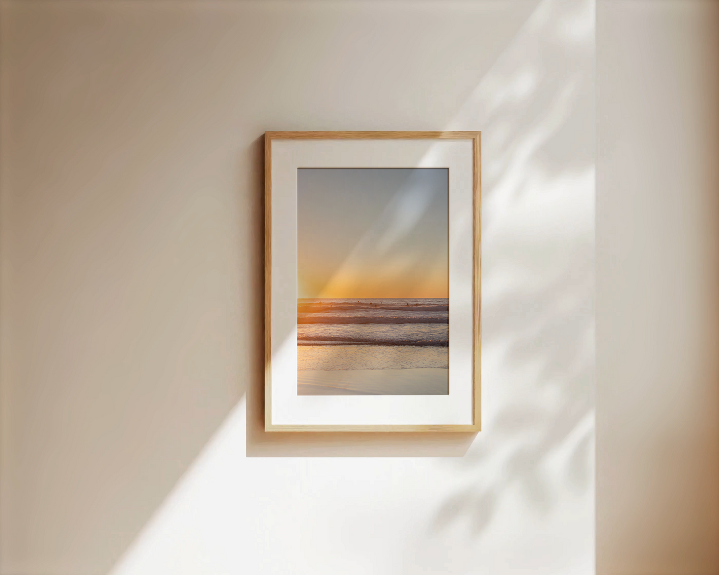 Wandbild "ORANGE OCEAN"