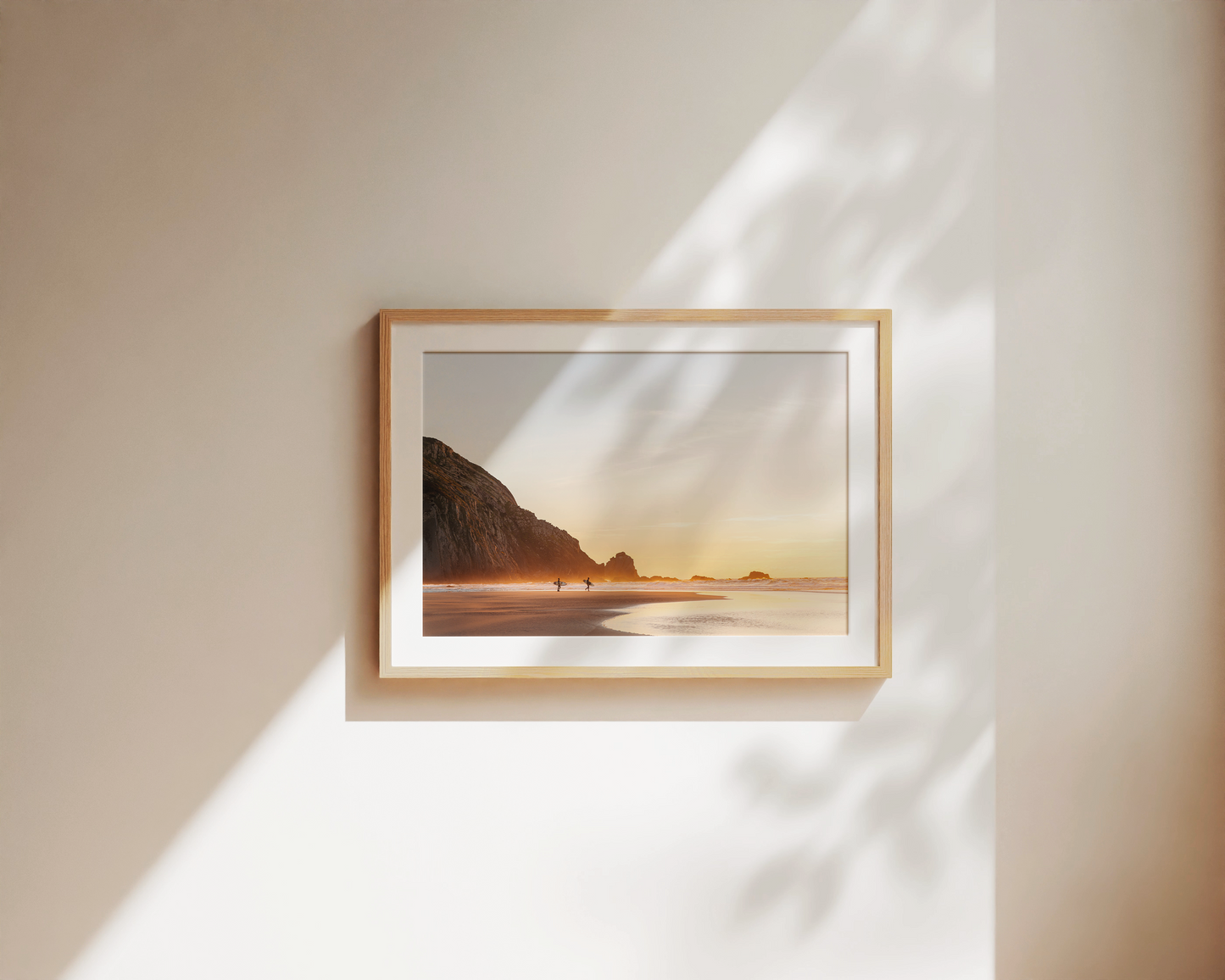 Wandbild "GLOWING SURFER"