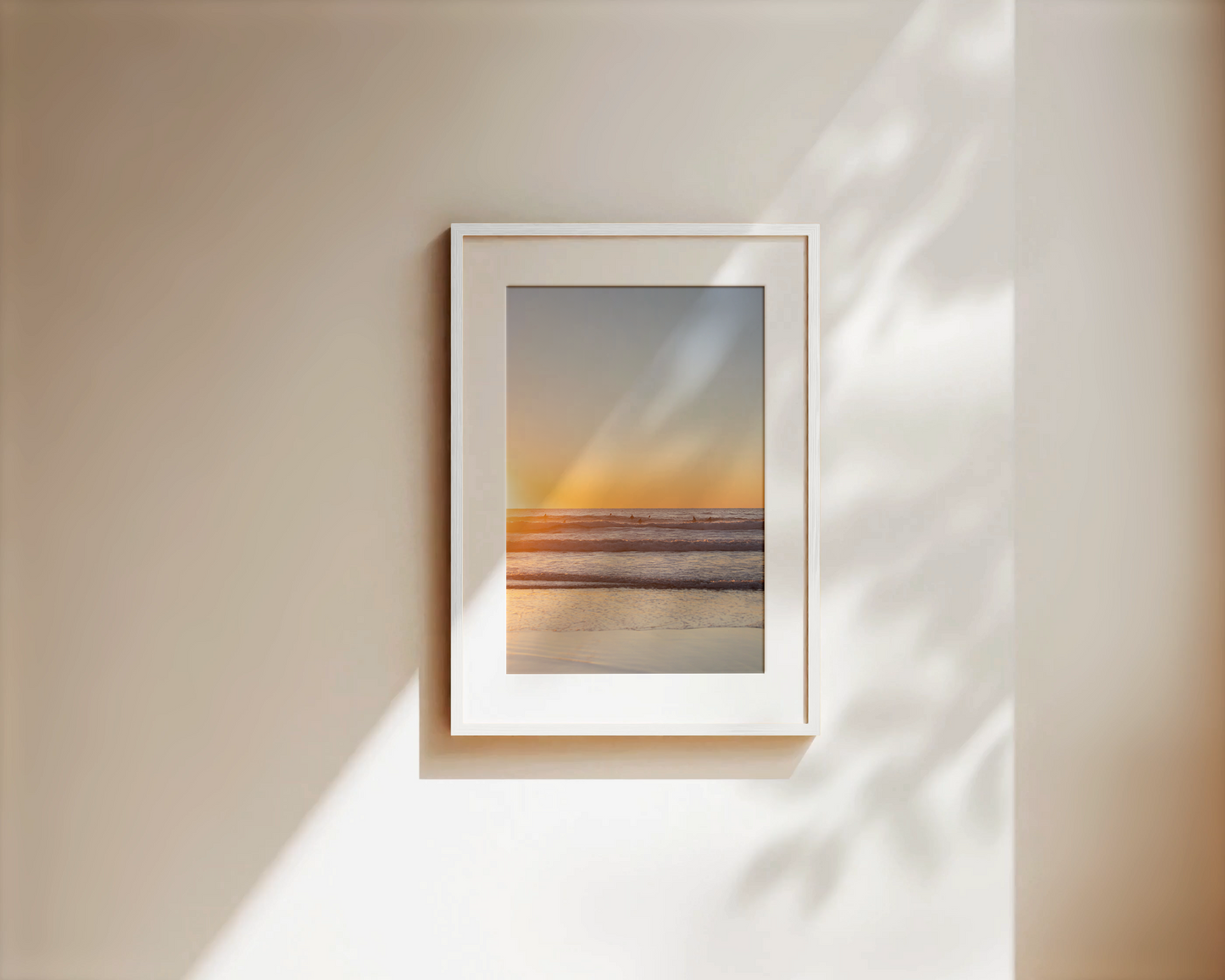 Wandbild "ORANGE OCEAN"