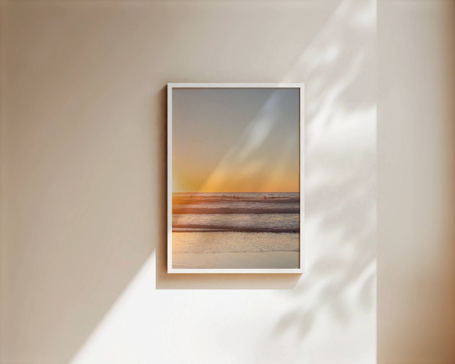 Wandbild "ORANGE OCEAN"