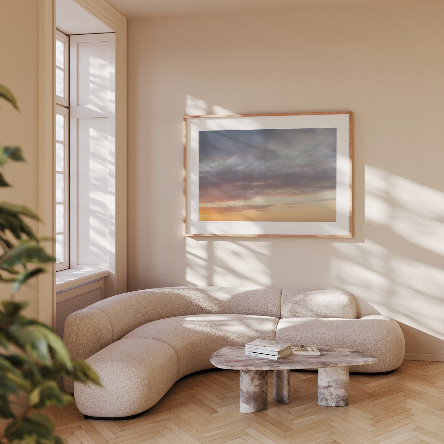 Wandbild "PAINTED SKIES"