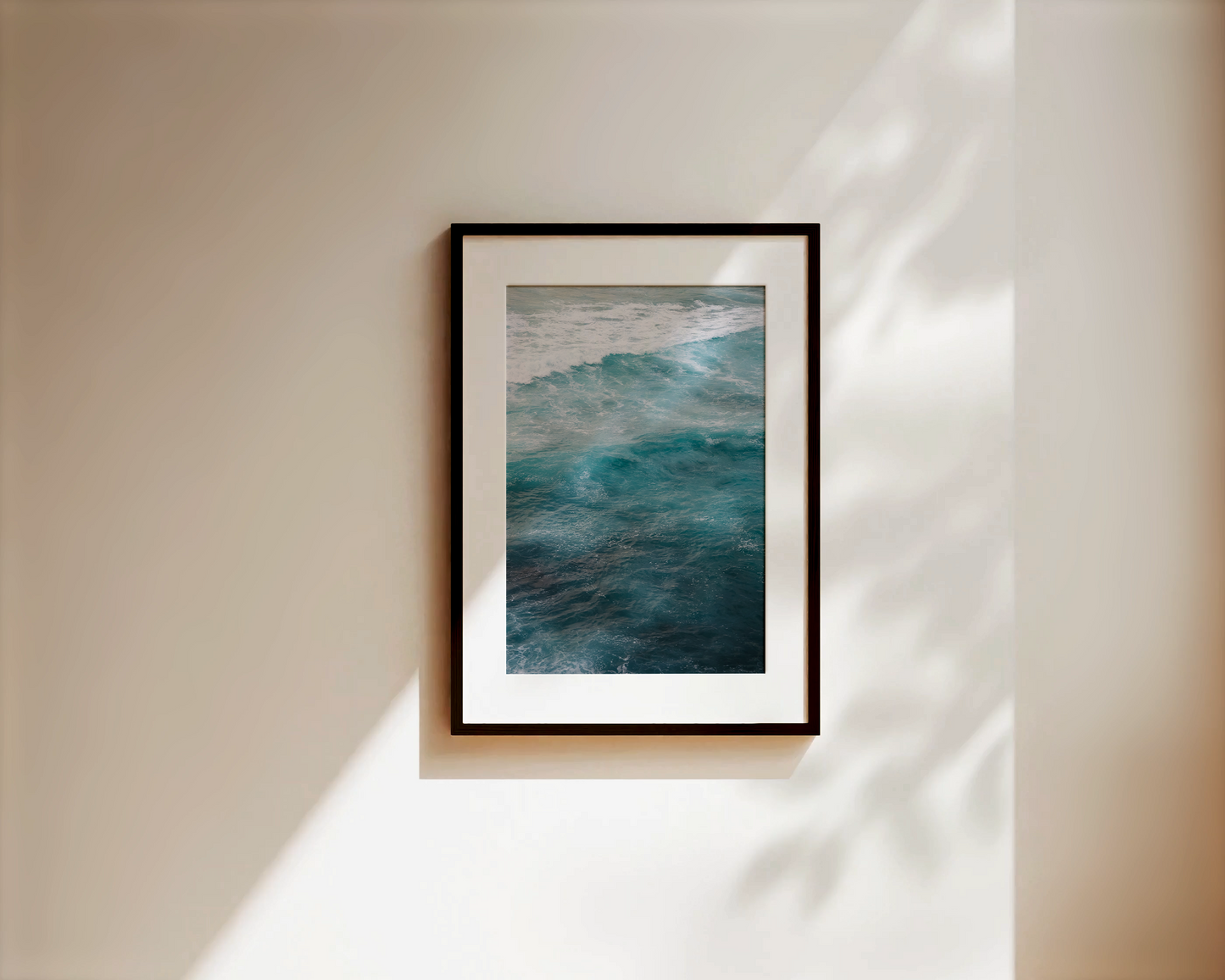 Wandbild "SHADES OF BLUE"