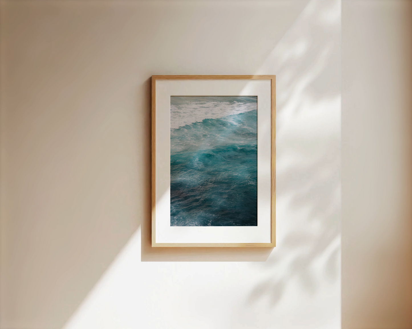 Wandbild "SHADES OF BLUE"