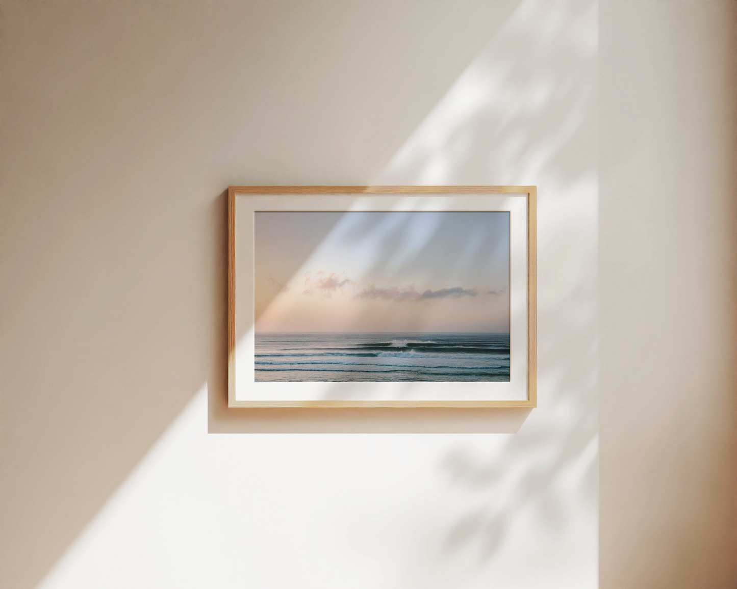 Wandbild "SOFT HORIZON LINES"