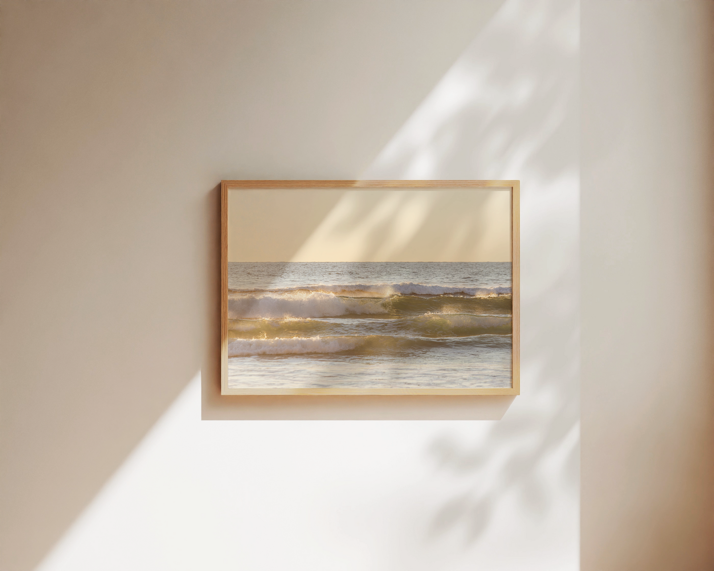 Wandbild "GOLDEN OCEAN"
