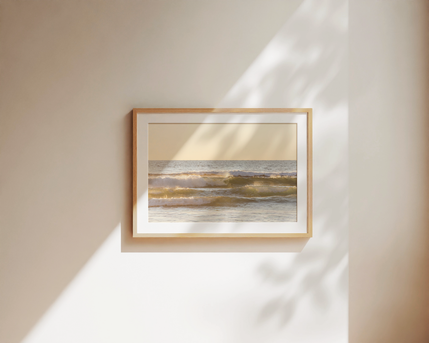 Wandbild "GOLDEN OCEAN"