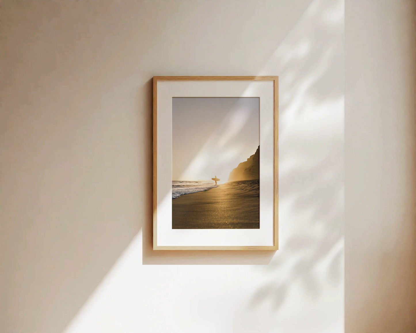 Wandbild "SURFING GLOW"
