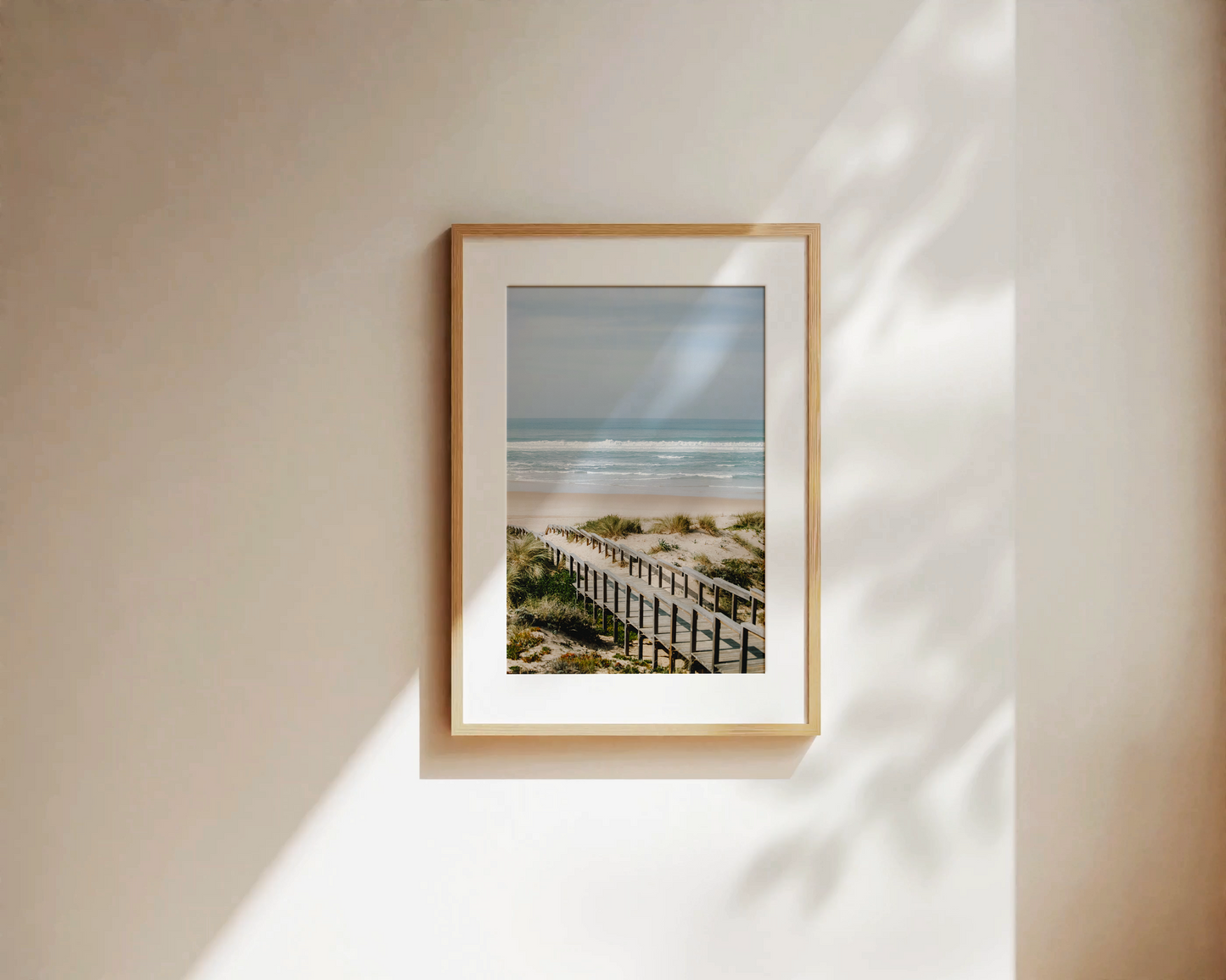 Wandbild "WAY TO THE SEA"