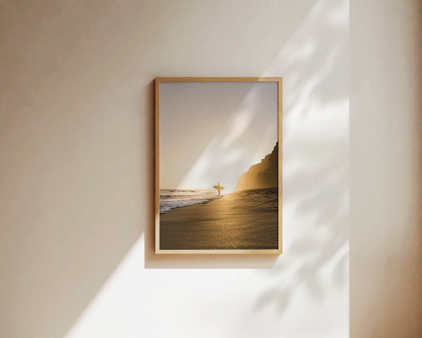 Wandbild "SURFING GLOW"