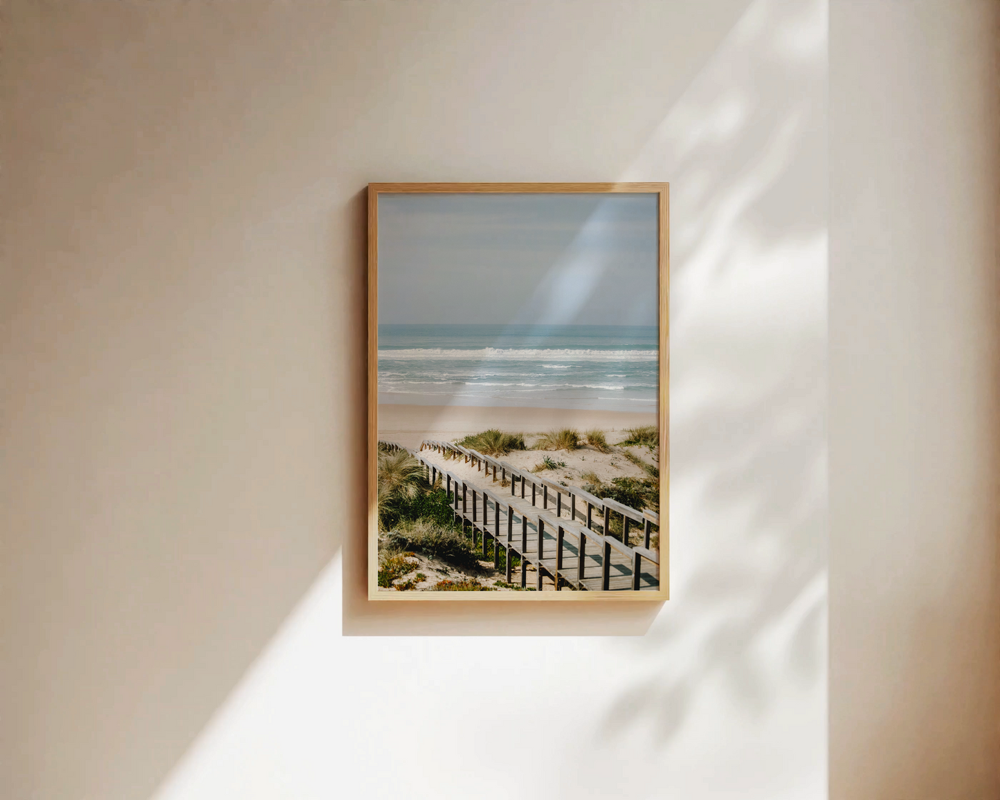 Wandbild "WAY TO THE SEA"