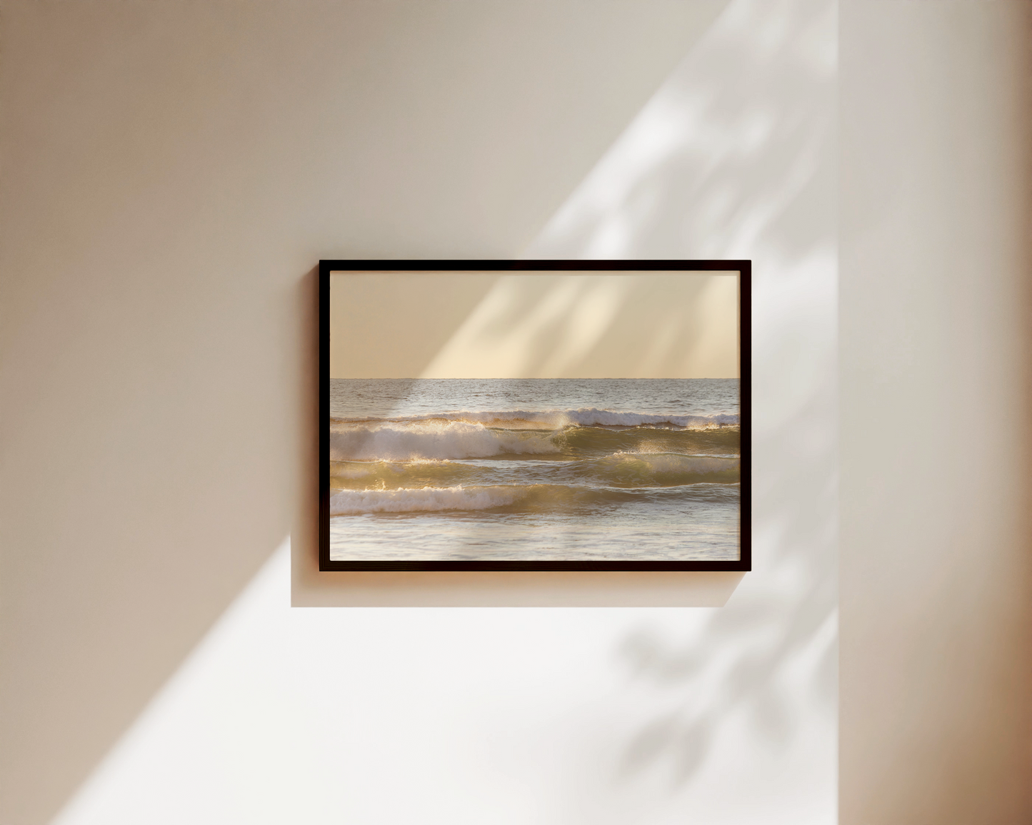 Wandbild "GOLDEN OCEAN"