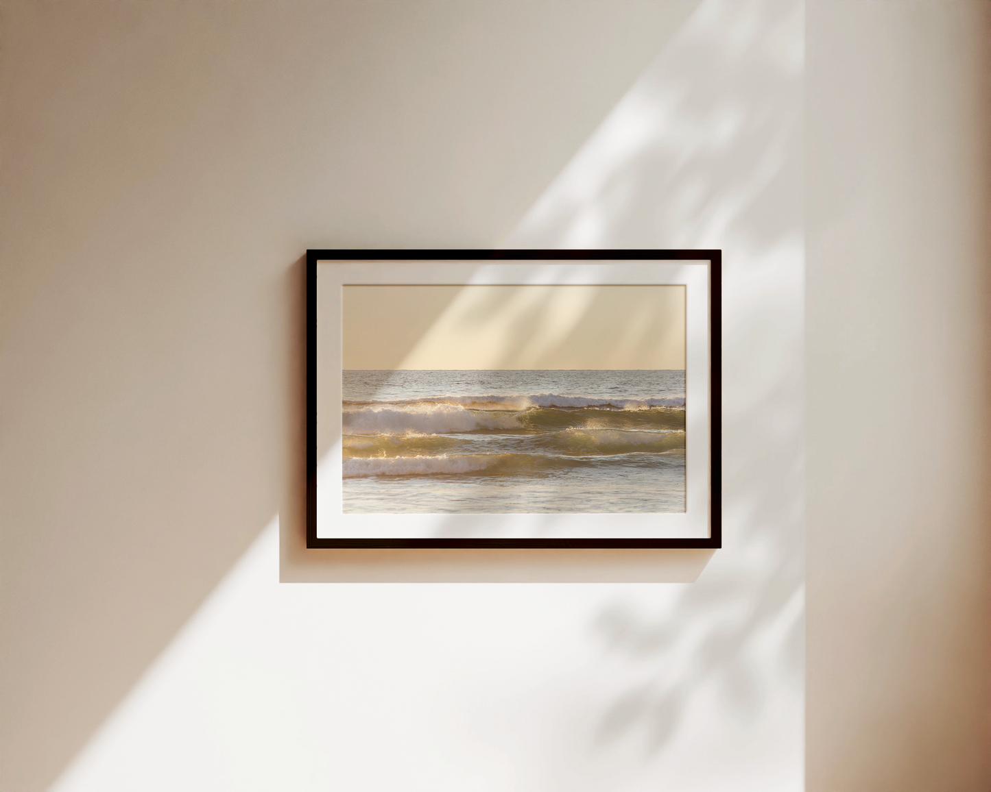 Wandbild "GOLDEN OCEAN"