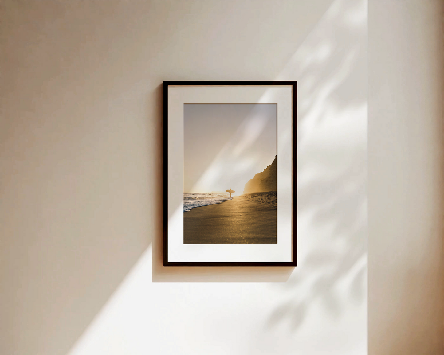 Wandbild "SURFING GLOW"