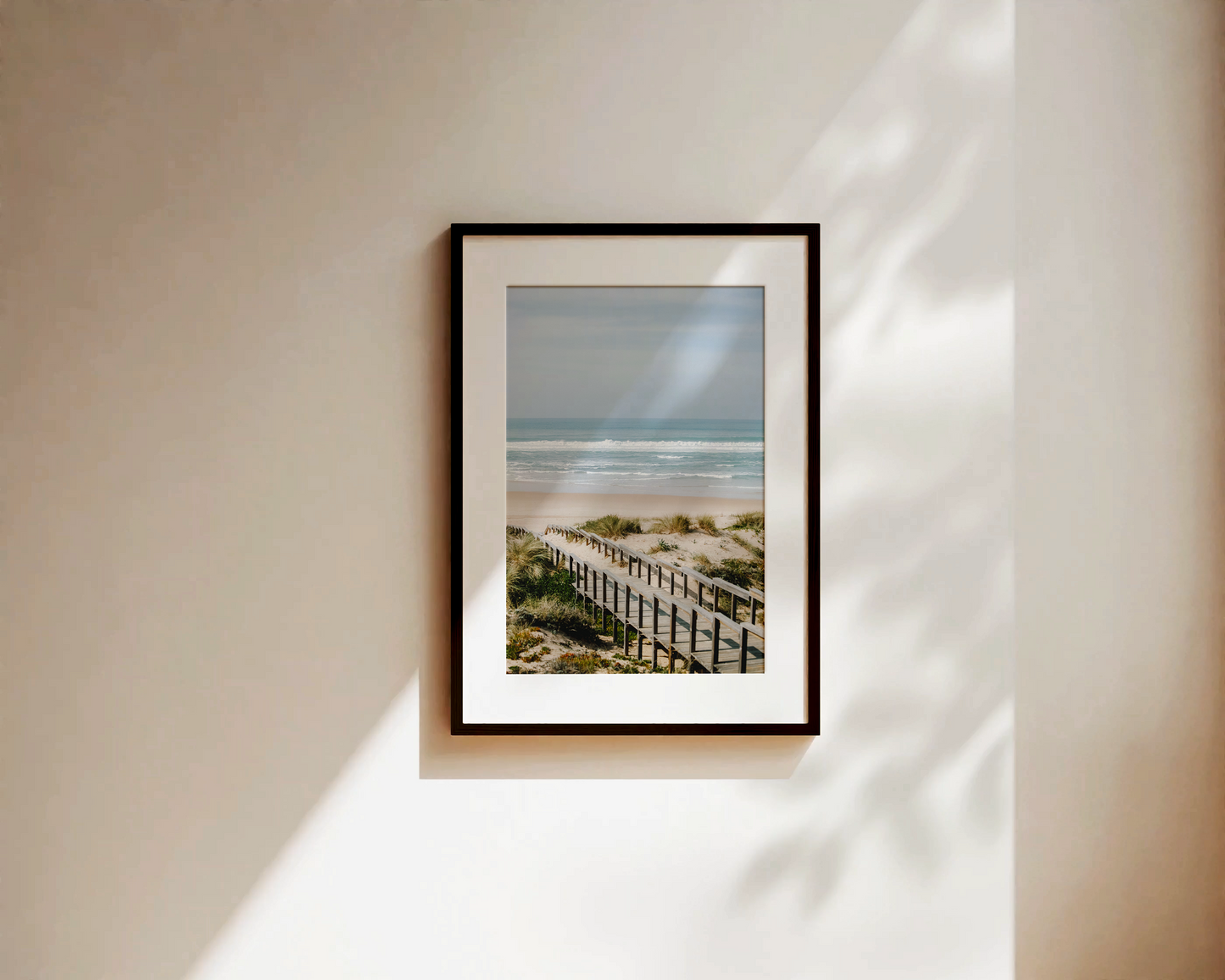 Wandbild "WAY TO THE SEA"