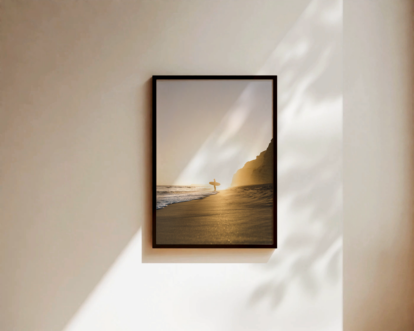 Wandbild "SURFING GLOW"