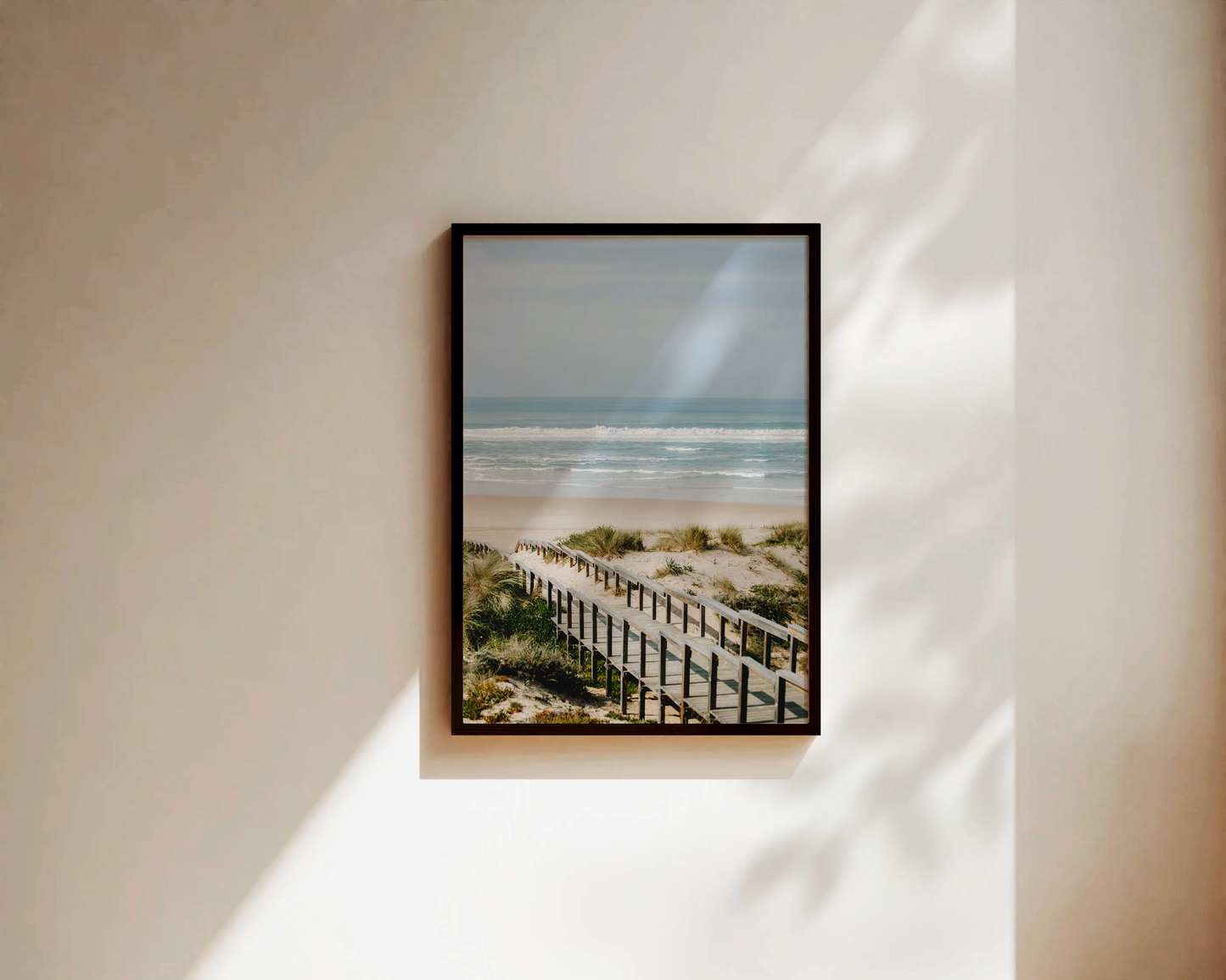 Wandbild "WAY TO THE SEA"