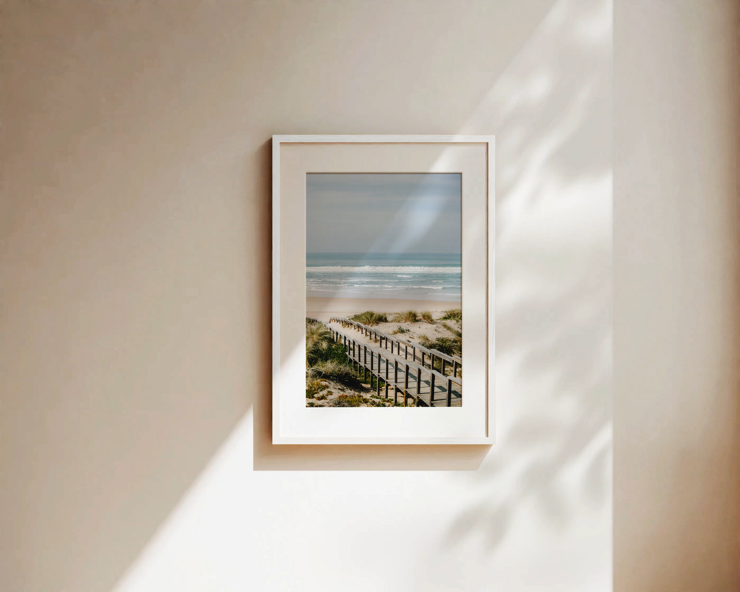 Wandbild "WAY TO THE SEA"