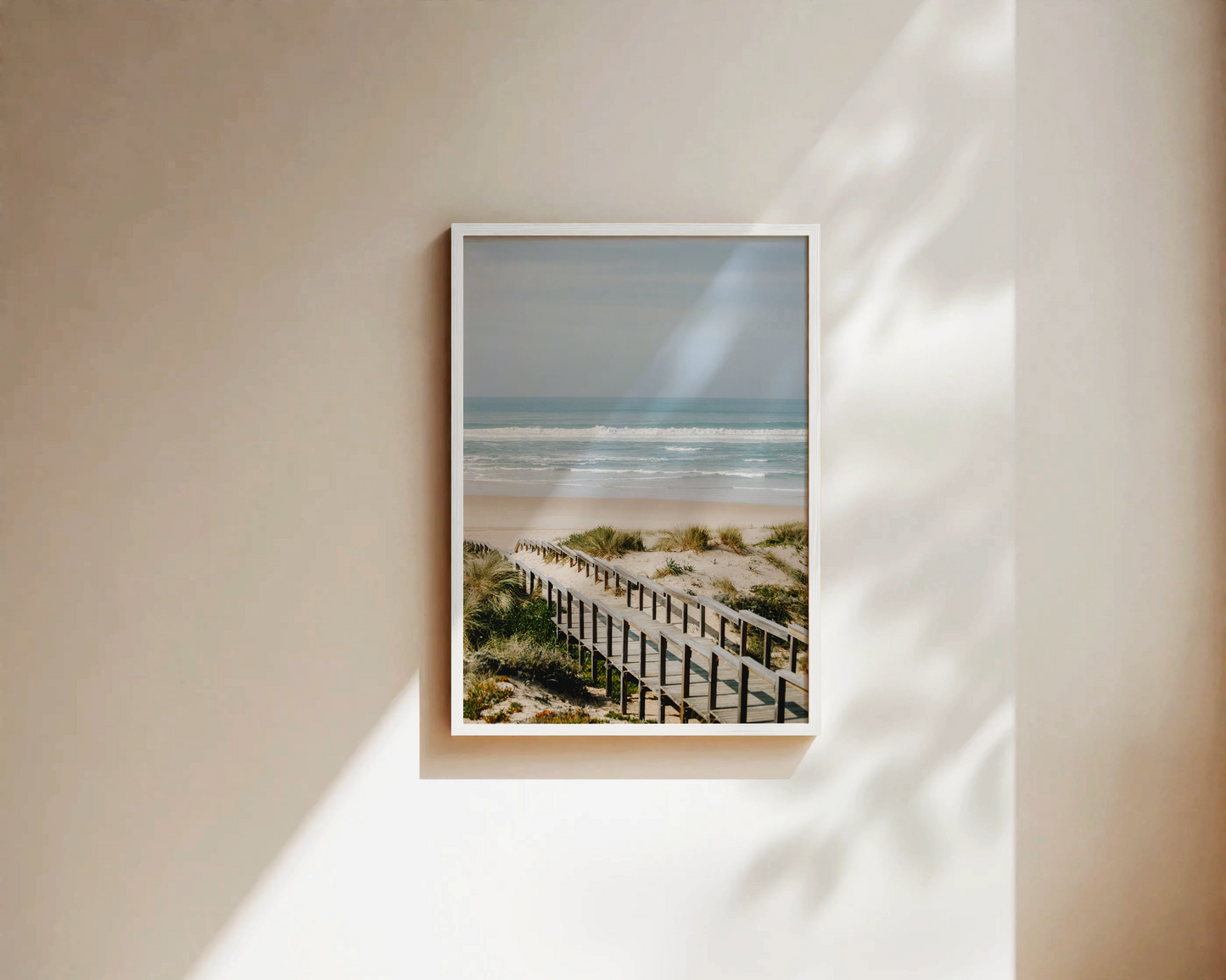Wandbild "WAY TO THE SEA"
