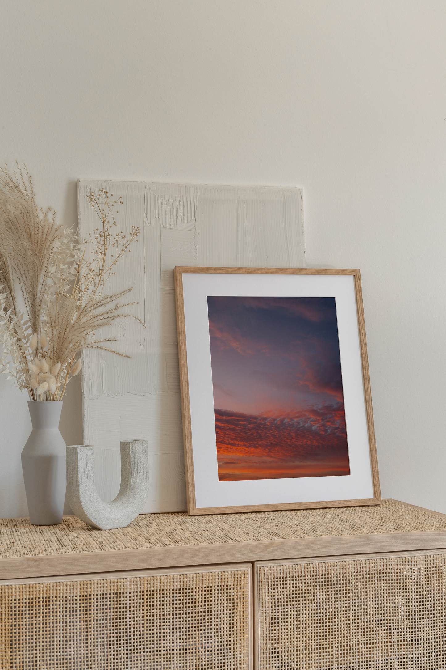 Wandbild "WINTER SUNSET"