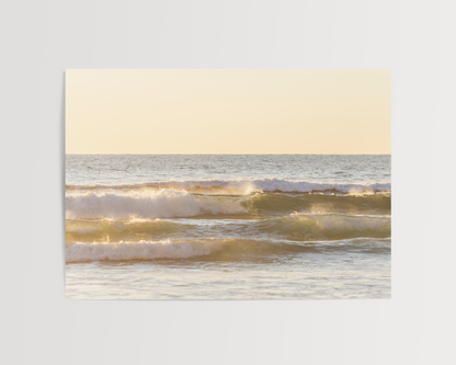 Fine Art Print "GOLDEN OCEAN"