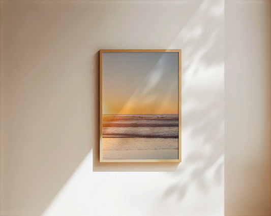 Fine Art Print "ORANGE OCEAN"