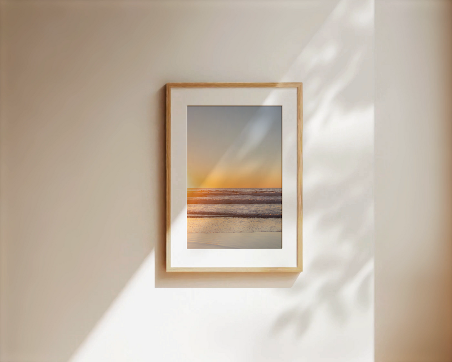 Fine Art Print "ORANGE OCEAN"