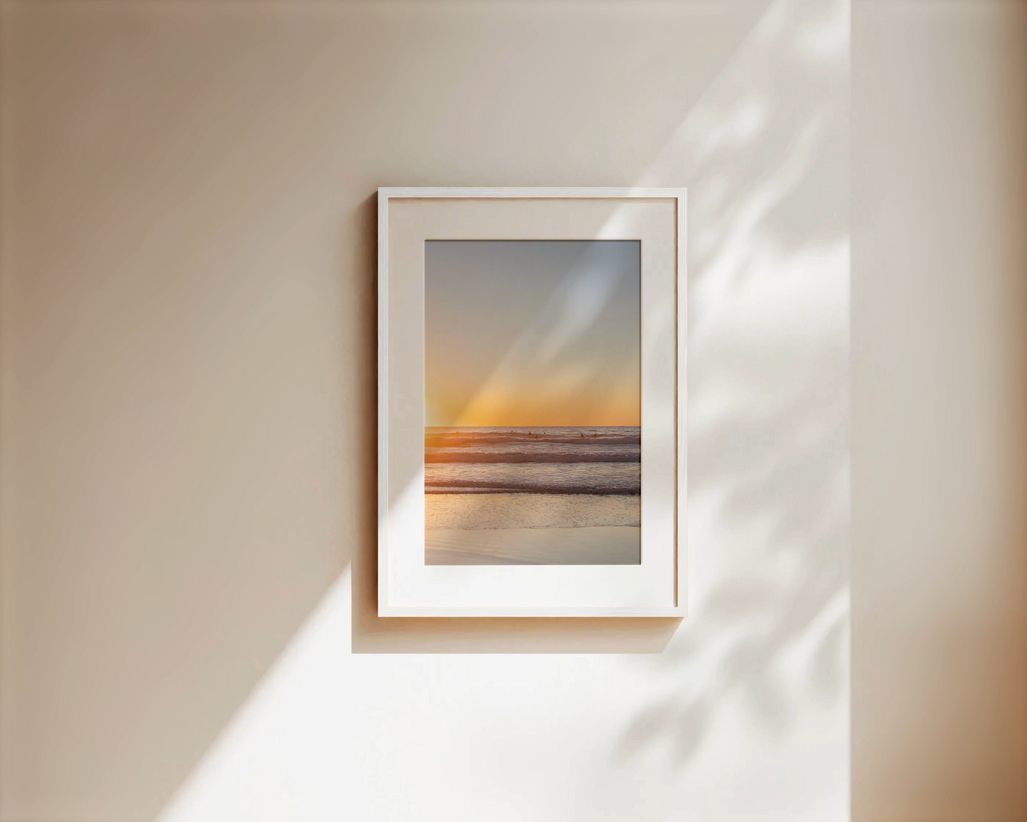 Fine Art Print "ORANGE OCEAN"