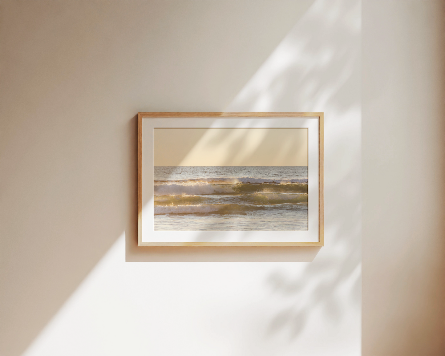 Fine Art Print "GOLDEN OCEAN"