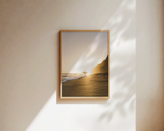 Fine Art Print "SURFING GLOW"