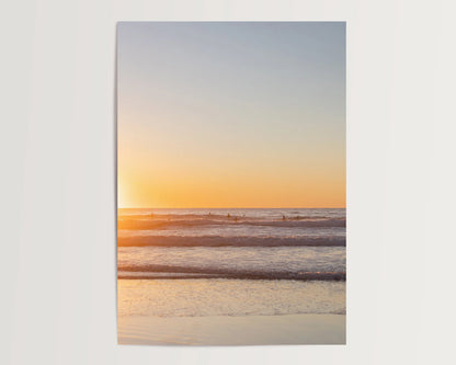 Fine Art Print "ORANGE OCEAN"